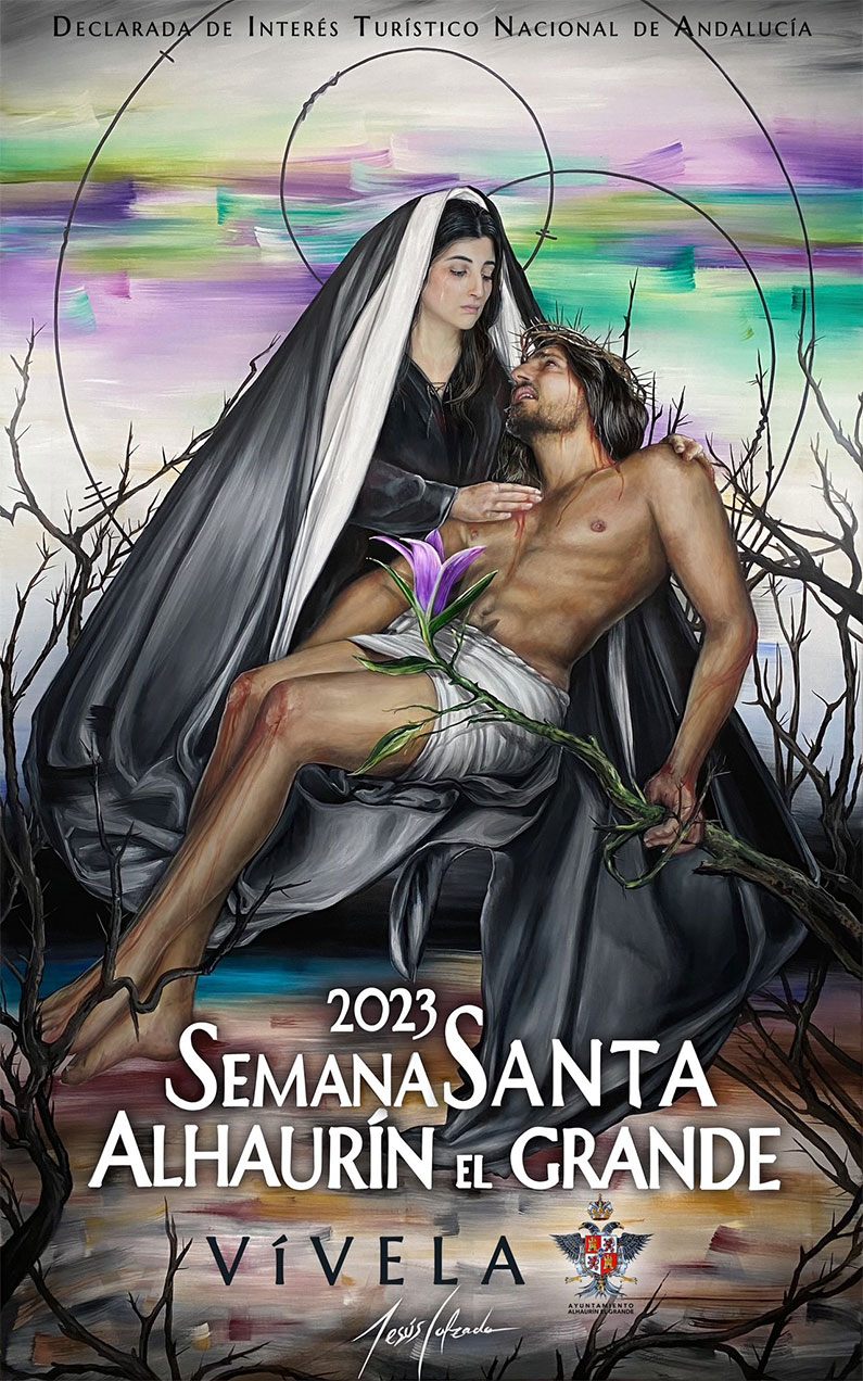 Cartel Semana Santa Alhaurín el Grande 2023 Jesús Calzada