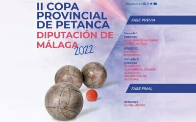 II Copa Provincial de Petanca de la Diputación de Málaga