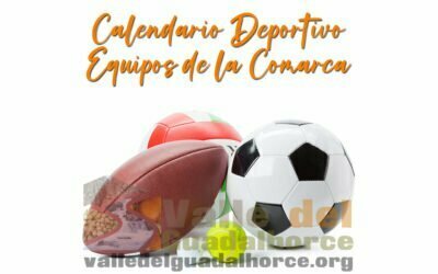 Actividades deportivas de los equipos del Valle del Guadalhorce