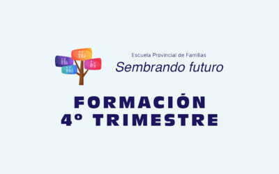 Calendario de la Escuela Provincial de Familias 4º trimestre