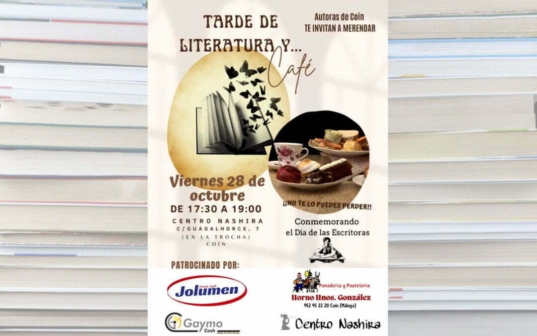 Tarde de literatura y café