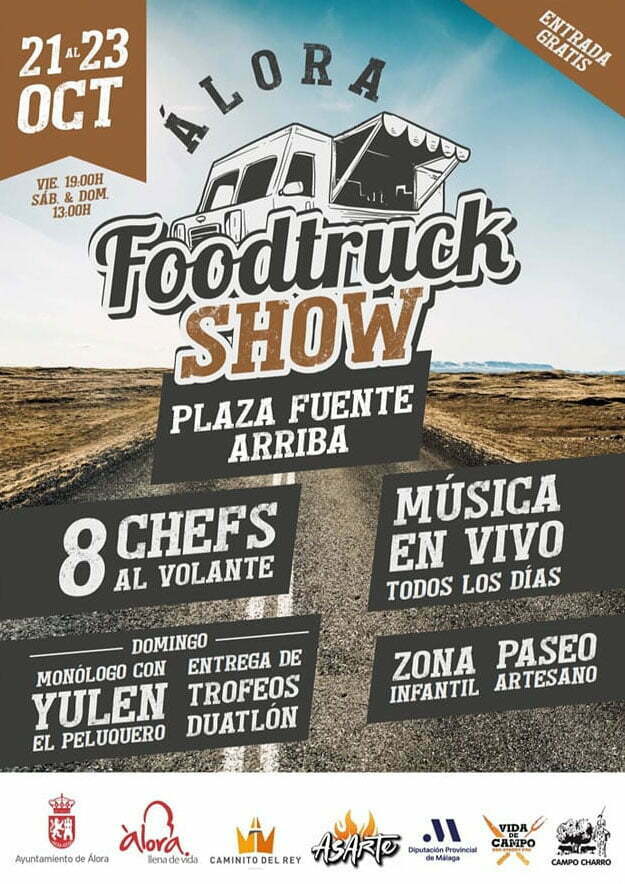 cartel foodtruck show Álora