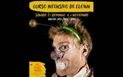 Curso intensivo de Clown en La Carpa de las Estrellas, Pizarra