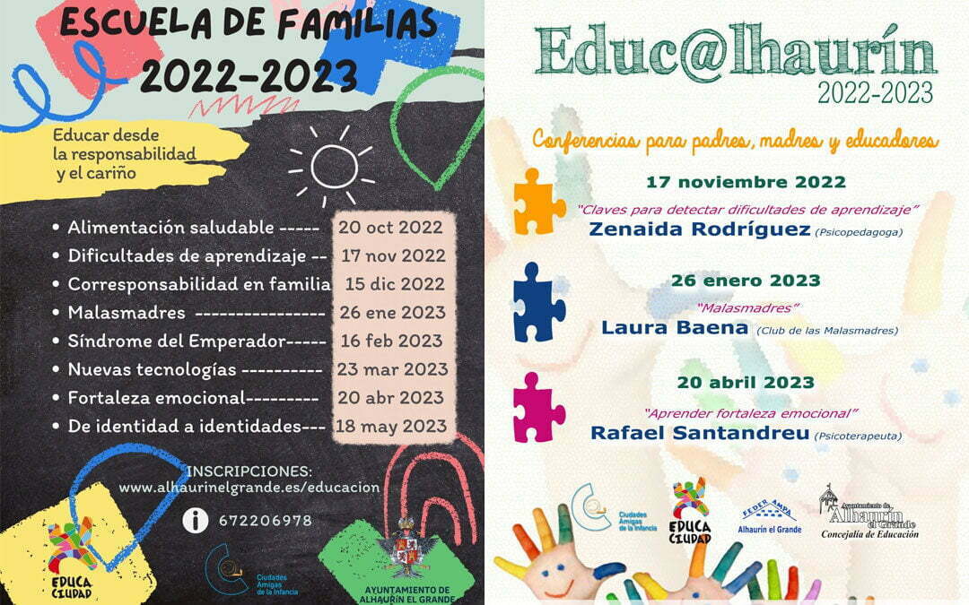 Educ@lhaurín 2022-2023 Escuela de Familias Alhaurín el Grande