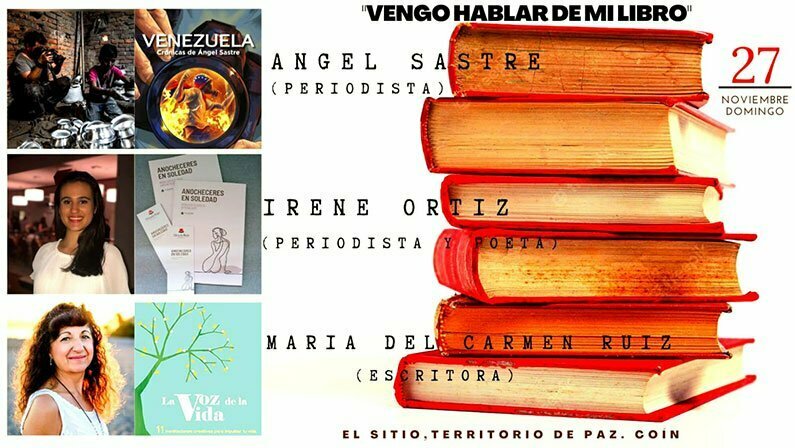 Vengo a hablar de mi libro