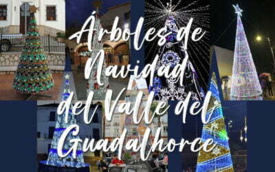 Árboles de Navidad en la comarca del Valle del Guadalhorce