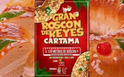 Gran Roscón de Reyes de Cártama, 120 metros