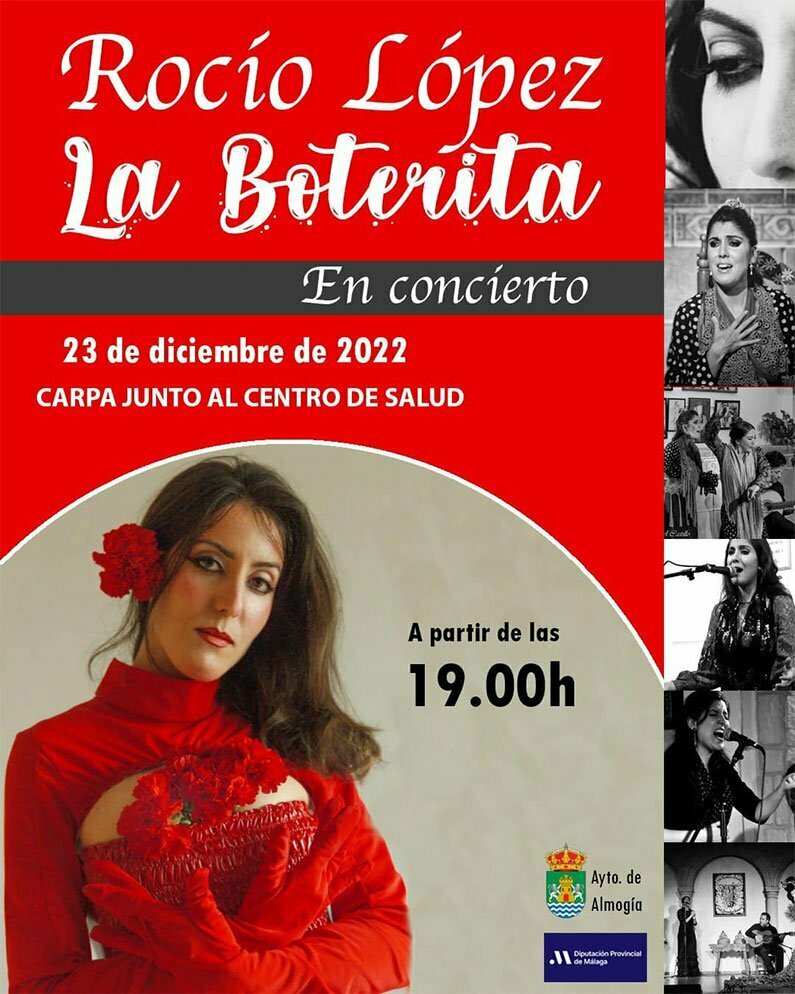 Rocio López La Boterita flamenco Almogía