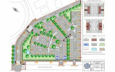 Futuro nuevo parking del Parque Lineal de Coín