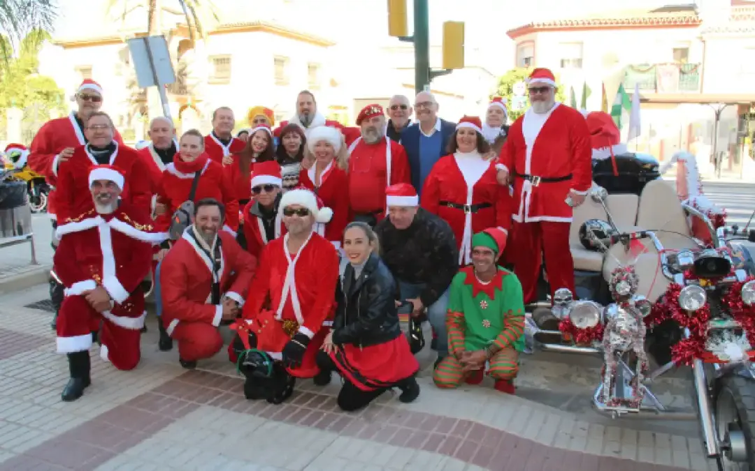 papanoelada motera solidaria