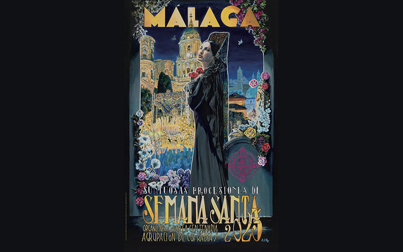 Cartel Semana Santa de Málaga 2023