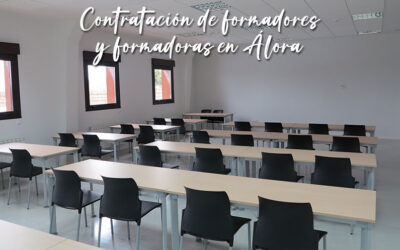 Contratación de formadores y formadoras en Álora de FP para el Empleo