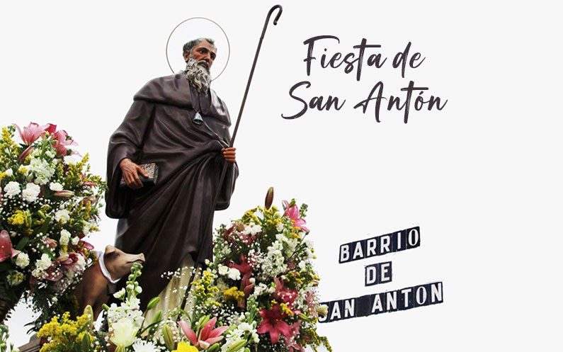 Fiesta en honor a San Antón Barrio El Chorro