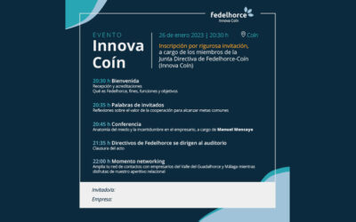 Evento Innova Coín – Presentación de Fedelhorce