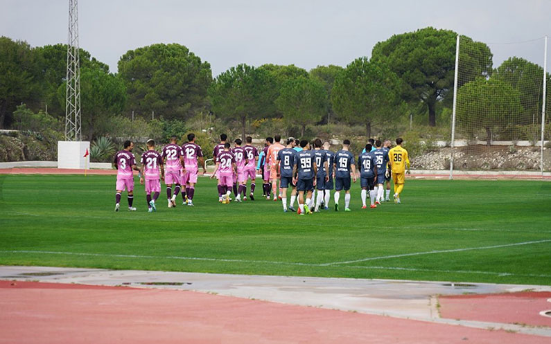 Málaga CF entrenando en Coín