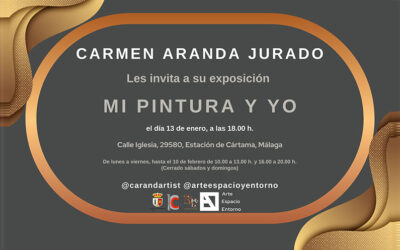 Carmen Aranda Jurado presenta “Mi Pintura y Yo” en Cártama