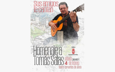 ¡Homenaje a Tomás Salas González en el Teatro Cervantes de Álora! 