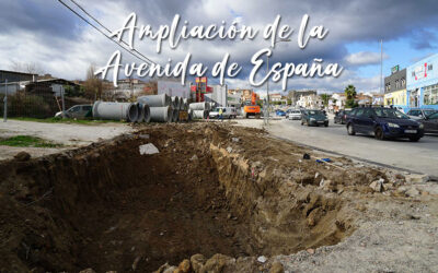 Comienza la ampliación de la Avenida de España en Coín
