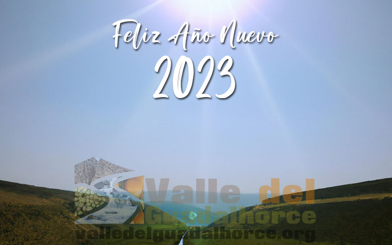 feliz año nuevo 2023 Valle del Guadalhorce