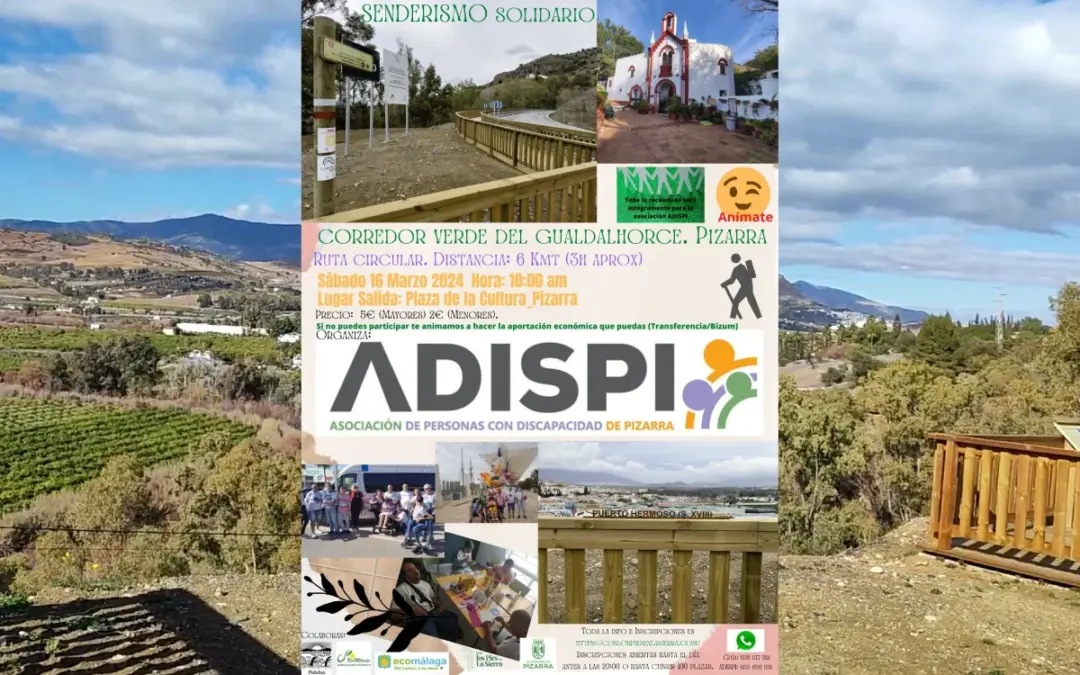 Ruta de senderismo solidario ADISPI