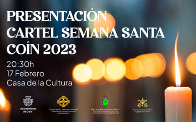Presentación del cartel de Semana Santa 2023 en Coín