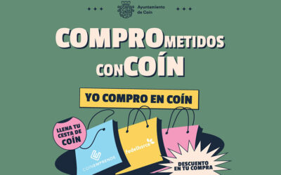 COMPROmetidos con Coín, bonos descuento para compras en el comercio local