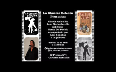 Charla Recital de José María Carrillo en el local de la Chusma Selecta