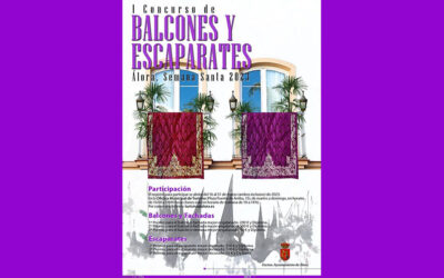 Concurso de escaparates y balcones en Semana Santa en Álora 2023