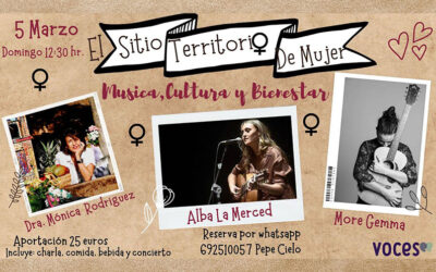 El Sitio Territorio de Mujer, música, cultura y bienestar