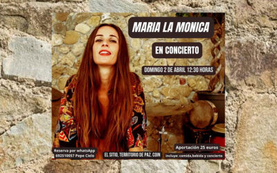 Concierto de María la Mónica en El Sitio, Territorio de Paz en Coín