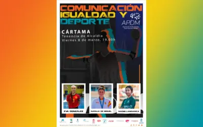 Charla de la APDM sobre comunicación, igualdad y deporte en Cártama 2024