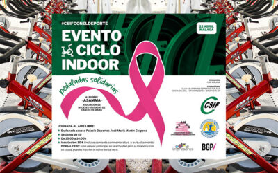 Pedaladas Solidarias a favor de ASAMMA en Málaga