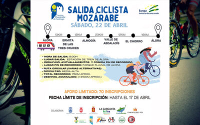 Salida Ciclista Mozárabe en el Valle del Guadalhorce