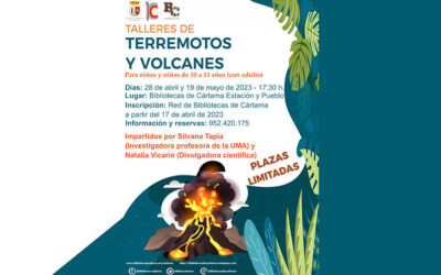 Taller sobre terremotos y volcanes en las Bibliotecas de Cártama