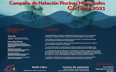 Próxima Edición de la Campaña Municipal de Natación en Cártama