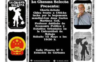 China frente a USA, charla debate de La Chusma Selecta en Cártama