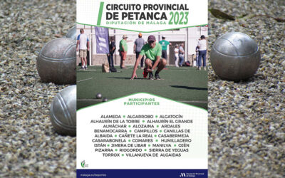 Circuito Provincial de Petanca Diputación de Málaga 2023