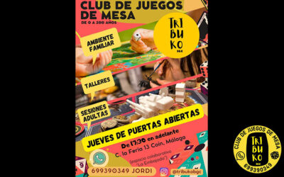 Club de juegos de mesa Tribuko BGC en Coín de 0 a 200 años