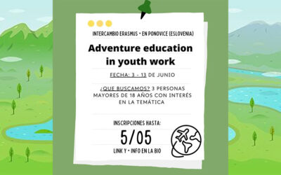 Adventure education in youth work, curso de formación en Eslovenia