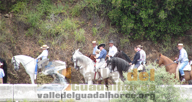 Desfile cabalista en la Romería de Coín