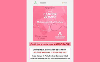 Detección Precoz de Cáncer de Mama estará en Cártama hasta el 19 de mayo