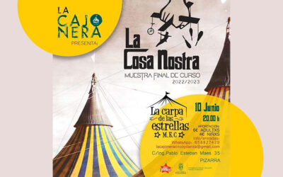 Fin de curso de la Cajonera Málaga en La Carpa de las Estrellas de Pizarra