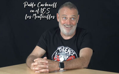 Charla de Pablo Carbonell en el IES los Montecillos de Coín