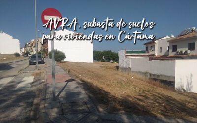 AVRA publica la subasta de suelos para viviendas en Cártama