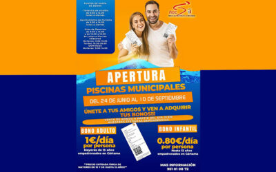 Apertura de las piscinas municipales de Cártama para el verano 2023