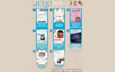 Programación de julio de la Red de Bibliotecas de Cártama