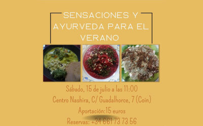 Sensaciones y Ayurveda para disfrutar del verano al máximo