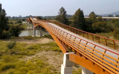 Pasarela del Guadalhorce: El puente peatonal más grande de Europa cautiva a los visitantes de Málaga