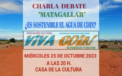 Charla – Debate sobre Matagallar en la Casa de la Cultura de Coín