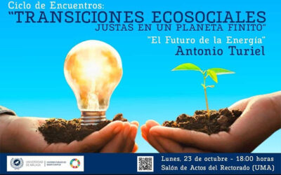 El Futuro de la Energía, conferencia de Antonio Turiel